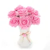 Decorative Flowers Artificial Rose Wedding Party DIY Decoration Pink Fake