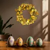 Guirlande de fleurs décoratives, guirlande d'œufs de pâques artificiels pour décoration de Festival