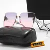 2024 Sonnenbrille zum Abnehmen und rahmenlosen UV -Schutz im Freien modisch und vielseitig neuer Trendfavoriten