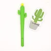 Outlet Soft Cactus Gel Pen Plant Creative Korea Stationery Office Supplies