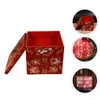 Yemek takımı yüksek kapasiteli Japon suşi kutusu dekor atıştırmalık, kapak plastik taşınabilir kasa ile tepsi sunuyor