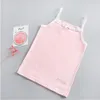 Sommer Tank Tops Für Mädchen Cartoon Unterwäsche Junge Teenager In Dessous Baumwolle Sport Top Kinder Unterhemden 3 teile/los 240127