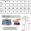 Dżinsy męskie dżinsy męskie flip dżinsowe spodenki nowa zużyta plastra vintage młody projekt moda zrujnowana spośród spodni letnich rozmiarów T240205