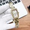 Watcher Watch Fashion Small Gold Bar Series ، STEEL Belt Series Original Women's Watch ، زر مصنوعة من الفولاذ المقاوم للصدأ ، زر كوارتز المستوردة ، مقاس 26 مم