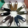 Luxury Casual Mens Loro buty płaskie sportowe buty Lp Sneakers Brunello BC Loro Runner Buty Mocassin Duże chaussure Schuhe rozmiar 45 46