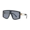 Мужские солнцезащитные очки 22013 Новые ПК со встроенными линзами на лобовом стекле Модные солнцезащитные очки