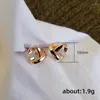 Stud Earrings 1Pair Fashion Shiny Zircon Heart-shaped For Women Sweet Exquisite Girls Party Engagement Decoration