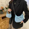 7A Luxury Hobos Popular Texture Armpit Bag For Women 2023 New Fashion Rhinestone Shoulder Bag Niche Chain Crossbody Bags