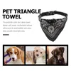 Colliers pour chiens T serviettes collier de salive pour animaux de compagnie animaux foulard écharpe bavoirs bave offre Triangle chat