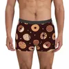 Caleçon Boxer Homme sous-vêtements Homme culotte motif chocolat short confortable Homme