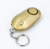 Party Favor New 130dB Säkerhet Personligt larm Självförsvar Keychain Emergency Personal Pull Alarm Women Child Oldman Pocket Alarm 0207