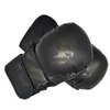 Gant de boxe professionnel épaissi PU MMA demi-doigt combat Sanda gants d'entraînement Muay Thai accessoires d'entraînement de boxe 240131