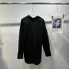 Женские блузки 2024, модная рубашка из чистого хлопка с длинными рукавами и разрезом на плечах, рубашка из чистого хлопка 0109