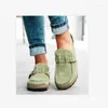 Slippers Shoes Ladies' Big Size Flock Slipers Women Low Cover Toe Girl Flat 2024 Sewing Rubber Cotton Fabric Scandals Slides