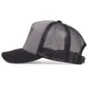 Casquette de baseball imprimée étoile à cinq branches printemps été casquettes en filet respirant hommes femmes chapeau de pare-soleil en plein air réglable chapeau sauvage 240125