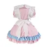 Robes décontractées de base Femmes Belle Maid Cosplay Costume Sweet Lolita Robe À Manches Longues Serveur Fête Mignon Japonais Français Tenue Dro Dhtup