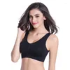 Soutien-gorge Sexy Femmes Soutien-gorge Sans Couture Respirant Brassière Réglable Sans Fil Bralette Sous-Vêtements Confortable Actif Rembourré Haut Court