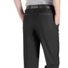 Taille haute hommes costume pantalon qualité été droite affaires automne robe formelle grande taille classique pantalon YYQWSJ 240201