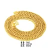8mm 22k colar cheio de ouro jóias para homens mulheres bijoux femme colare mujer naszyjnik sólido 22k colar cheio de ouro bizuteria 240131