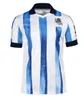 2023 2024 Real Sociedad Futebol Jerseys Oyarzabal Sadiq Andre Silva Zubimendi Brais Mendez Merino Le Normand Gorosabel Home Away 3º Homens Crianças Aritz Camisa de Futebol 4XL