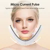 Electric V-face Device Micro-current Face Shaping Machine Face Lifting and Firming Artifact Intelligent Massager 240118