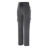 Damesbroeken Casual broek met rechte pijpen Dames elastische taille Lange cargo-joggers Yogazakken Brede dameskleding