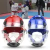 Capacete de taekwondo adulto crianças artes marciais luta máscara facial cabeça proteger equipamentos de patinação cabeça proteger luta rosto capa 240131