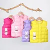 Autunno Bambini Gilet caldo Gilet di cotone per bambini Capispalla per bambini Gilet Abbigliamento Ragazze Giacche senza maniche Gilet Vestiti per bambini 240130