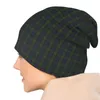 Baskar Blackwatch Tartan Knit Hat Ball Cap Hatts Baseball Trucker Men Women's