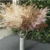 Decoratieve bloemen Nep bamboebladeren Kunstmatige stengelplanten Decoraties voor thuis Restaurant Arrangement Kerst Eucalyptus Wilg