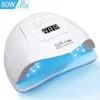 Nail Drying Lamp For Nails UV Light Gel Polish Manicure Cabin Led Lamps Nails Dryer Machine Professional Equipment240129
