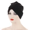 Vêtements ethniques Bubble Plissé Chemo Cap Femmes Musulman Hijab Turban Bonnets Skullier Cancer Chapeau Bonnet Foulard Perte De Cheveux Couverture De Tête