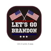 Drapeaux de bannière Lets Go Brandon Autocollant pour voiture Trump Prank Biden PVC Autocollants 2022 FY3364 Drop Livraison Maison Jardin Fête Fête Suppl Dhiqc