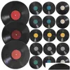 Cadeaupapier 24 Vellen Record Decoratie Koffiebar Muursticker Indoor Records Kamerstickers Pvc Outdoor Decoraties Drop Delivery Hom Dhik8