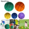 D2118cm Bouncing Mute Ball Indoor Silent Basketball Baby Foam Toy Playground Bounce Child Sports Games 240127
