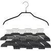 Hangers Style 41/F Hanger -Set von 140 Hauszubehör schwarze Güter kostenlos Wäscherei -Aufbewahrungsorganisation Garten