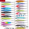 24 pièces Jig en métal 40g30g20g Shore Casting leurres de pêche Shore Casting cuillère eau salée Jack leurres de pêche ensemble Bit appât artificiel 240123