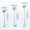 Coffee Scoops Stainless Steel Spoon Round For Head Korean Style Vintage Teaspoons Easy To Use And Clean Tableware Honey M