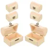 Jewelry Pouches 12x8 2CM Extra Large Unfinished Wood Box Wooden DIY Storage For Home Shop Adults Kids