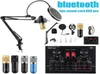 Bm800 pro microfone mixer o dj mic suporte condensador usb sem fio karaokê ktv gravação profissional ao vivo bluetooth soundcard13220201