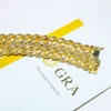 Heißer Verkauf 925 Silber Armband mit verstellbarer 18mm Gold Hip Hop American Fashion Hiphop Halskette
