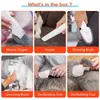 Hundhårvakuum Goming Kit 13000PA Stark husdjursväg Clipper 2.5L Dust Cup Dog Vakuumborste för att tappa Grooming Hair 6 Pet Grooming Trimmer Tools Home Cleaning