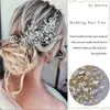 Haarspeldjes 1 stuks driekleurige strass accessoires voor bruiden banket bruiloft sieraden Valentijnsdag geschenken