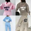Designer Tracksuit Fox Suprem Hoodie Zestawy Dwa 2 -częściowe zestawy kobiet odzież sportowa Bluzy z kapturem z kapturem z kapturem z kapturem z długim rękawem