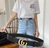 2024 Högkvalitativt varumärke Brev Slide Buckle GG Belts Men äkta läderbältesdesigner Balck Midjeband Male Case Ceinture Homme Coffee