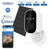 WiFi Solar Camera 4000mAh Rechargeable Battery Outdoor Night Vision IP Home Security CCTV Video Surveillance