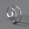 Cluster Ringe Klassische Vintage Ring Männliche Schwanz Finger Zubehör Top Qualität S925 Für Männer Silber Schmuck Eröffnung Frauen Jahrestag Geschenk