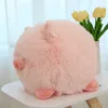 pig Pink Sakura Flower Gefülltes Plüschkissen für Mädchen, dekoratives Sofakissen, Kinderzimmer, gemütliches weiches Wurfkissen. Der Modedesigner