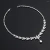 Комплект ожерелья и серег 2024, оптовая продажа ОАЭ, свадебная мода, ювелирные изделия в Дубае для женщин, аксессуары для свадебной вечеринки, дизайн
