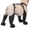 Dog Apparel Boot Leggings Suspenders For Large And Medium Dogs All Weather Easy On Stay Boots Winter Snow Hiking With
